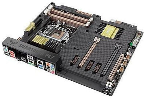 SABERTOOTH-P67-PB-R - Asus SABERTOOTH P67 Socket LGA 1151 Intel P67 Chipset 2nd Generation Core i7 / i5 / i3 Processors Support DDR3 4x DIMM 2x SATA