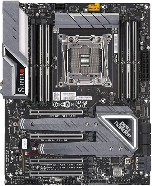 MBD-C9X299-PG300 - SuperMicro C9X299-PG300 LGA-2066 Intel X299 ATX Motherboard DDR4 8x DIMM Core i7/i9 Extreme X Compatible