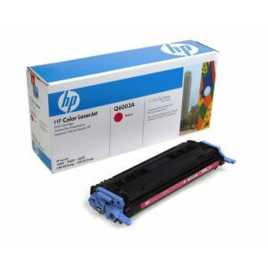 Q6003AK - HP 124A Toner Cartridge (Magenta) for Color LaserJet 1600/2600 Series Printer