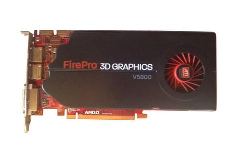 WL040AV - HP ATI FirePro V5800 1GB DDR5 128-Bit Dual-Link DVI-I / VGA PCI-Express 2.1 x16 Video Graphics Card