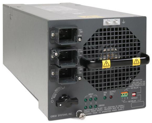 WS-CAC-4000W-INT= - Cisco 4000-Watts 110-220V AC Power Supply for Catalyst 6500 Series Switches