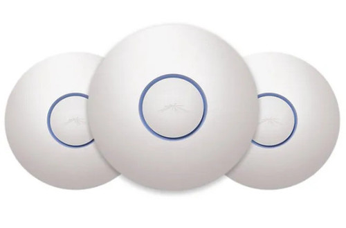 UAP-PRO-3 - Ubiquiti Networks UniFi IEEE 802.11 a/b/g/n 5GHz 450Mbps 2 x Ports 10/100/1000Base-T Internal Antennas Wireless Access Point