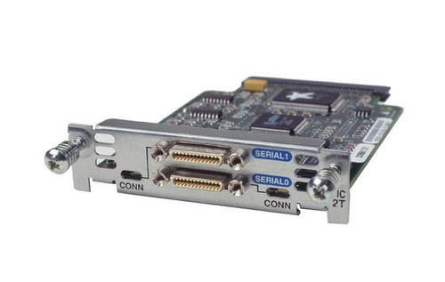 WIC-2T-RF - Cisco 2 Port Serial WAN Interface Card 2 x Serial WAN Interface Card (WIC)