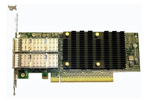T62100-SO-CR - Chelsio 2-Port 40/50/100GbE Low Profile Server Offload Adapter PCIe x16 Gen3 QSFP28 Unified Wire