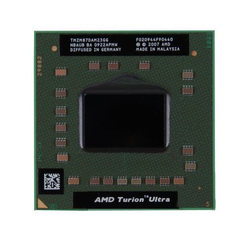 TMZM80DAM23GG - AMD Turion X2 Ultra ZM-80 Dual-Core 2.10GHz 3.60GT/s 2MB L2 Cache Socket S1 Mobile Processor