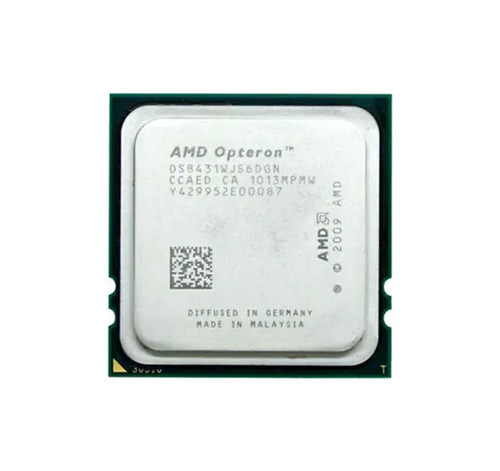 OS8431WJS6DGN - AMD Opteron 8431 6 Core 2.40GHz 2400MHz HT 6MB L3 Cache Socket F Processor