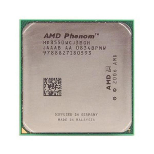 HD8550WCJ3BGH - AMD Phenom X3 8550 Triple-Core 2.20GHz 2MB L3 Cache Socket AM2 PGA-940 Processor