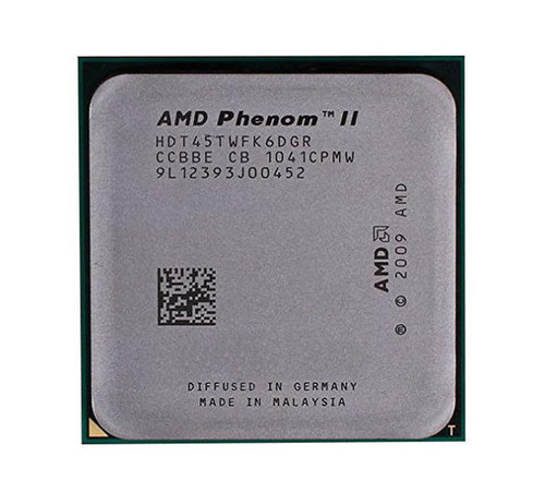 HDT45TWFK6DGR - AMD Phenom II X6 1045T 2.70GHz Socket AM3 Processor