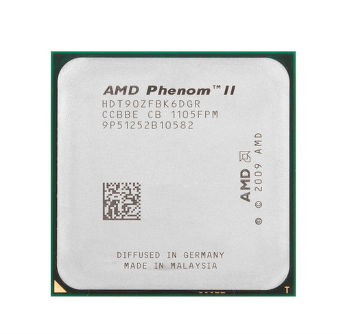 HDT90ZFBK6DGR - AMD Phenom II X6 1090T 3.20GHz 6MB L3 Cache Socket AM3 Hexa-core Processor