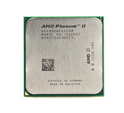 HDX850WFK42GM - AMD Phenom II X4 850 Quad-Core 3.30GHz Socket AM3 PGA-938 Processor