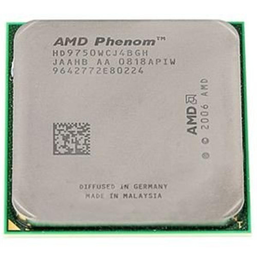 HD9750WCJ4BGH - AMD Phenom X4 Quad-core 9750 2.40GHz Processor 2.40GHz 3600MHz HT 2MB L2 2MB L3 Socket AM2+ PGA-940