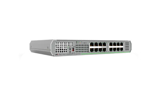 AT-GS910/16-30 - Allied Telesis 16-Port Gigabit Ethernet Switch Layer 2 Rack-Mountable 10/100/1000Base-T Network Switch CentreCOM GS910 Series