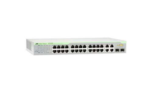AT-FS750/24POE - Allied Telesis 24-Port 100MbE Fast Ethernet Switch Layer2 Unmanaged 2x SFP Rack-Mountable FS700 Series