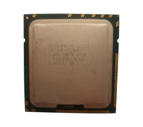 W3530 - Intel Xeon Quad-core 4 Core 2.80GHz 4.8GT/s QPI 8MB L3 Cache Socket FCLGA1366 Processor