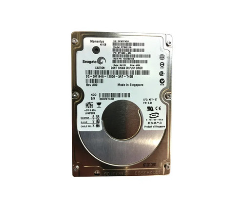 ST94811A - Seagate Momentus 40GB 5400RPM IDE Ultra ATA/100 ATA-6 8MB Cache 2.5-Inch Hard Drive
