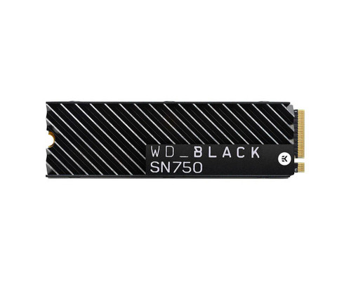 WDS500G3XHC - WESTERN DIGITAL 500GB NVMe M.2 2280 SSD PCIe 3.0 x4 Triple-Level Cell Solid State Drive with Heatsink