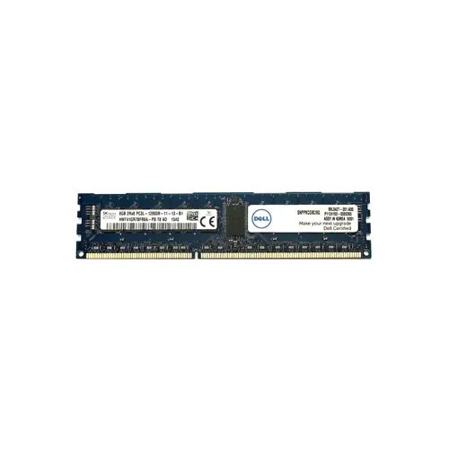 SNPPKCG9C/8G - Dell 8GB DDR3-1600MHz PC3-12800 ECC Registered CL11 240-Pin DIMM 1.35V Low Voltage Dual Rank Memory Module