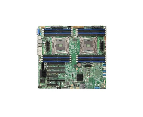 DBS2600CW2 - Intel S2600CW2 LGA2011-3 C612 SSI EEB Server Motherboard Xeon E5-2600 v3 DDR4 16x DIMM Socket R3 System Board