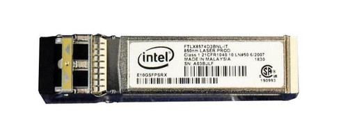 FTLX8574D3BNL-IT - Intel 10GBase-SR SFP+ Transceiver Module 10Gbps Duplex LC Connector Multi-Mode Fiber Optic