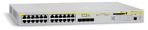 AT-9424TS - Allied Telesis 24-Port Layer 3 Managed Gigabit Ethernet Switch 20x 1000Base-T 4x SFP Combo 1x XG Module Bay