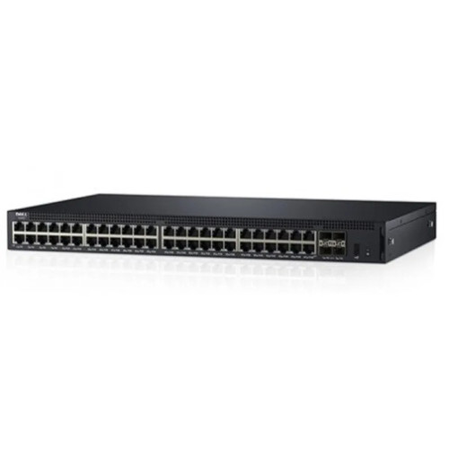 W2KW5 - Dell ing S3148P 48 x Port PoE 10/100/1000Base-TX + 2 x SFP+ Ports + 2 x Combo SFP Ports Layer3 Managed Rack-mountable Network Switch