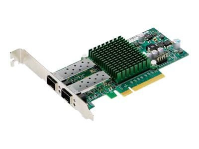 AOC-STGN-I2S - SuperMicro Dual-Ports SFP+ 10Gbps 10 Gigabit Ethernet PCI Express 2.0 x8 Network Adapter