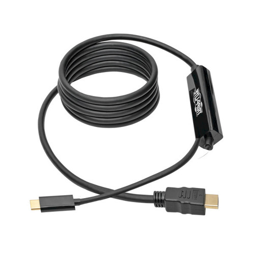 U444-006-H - Tripp Lite 1.83m 3840 x 2160 4K x 2K 30 Hz USB Type-C USB-C to HDMI Adapter Cable M/M