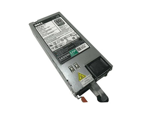 T4GCW - Dell 1600-Watts 100-240V AC 10A 50-60Hz 80-Plus Platinum Power Supply for PowerEdge R740 / R740XD / FX2S