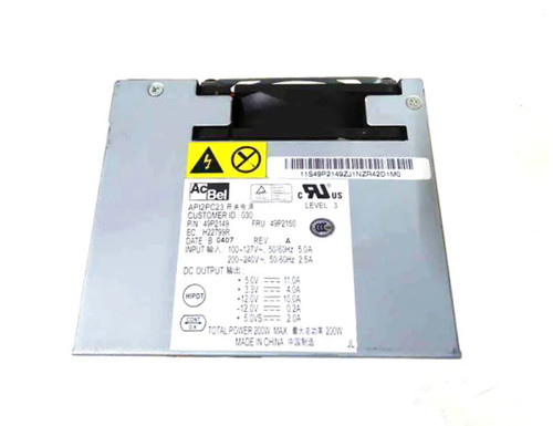 49P2149 - Lenovo 200-Watts ATX Power Supply for ThinkCentre A50 / S50 SFF