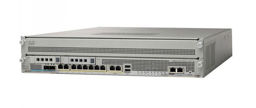 ASA-SSP-10-INC - Cisco ASA 5585-X Security Firewall, 8 Ports 1GbE, 2 SFP+ Slots, Rack-Mount