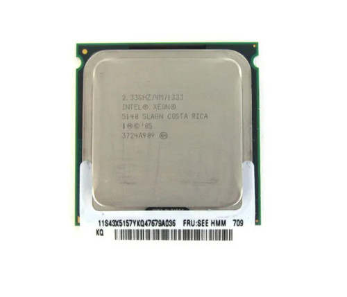 SLABN - Dell Xeon 5140 Dual-core 2 Core 2.33GHz 1333MHz FSB 4MB L2 Cache Socket LGA771 Processor