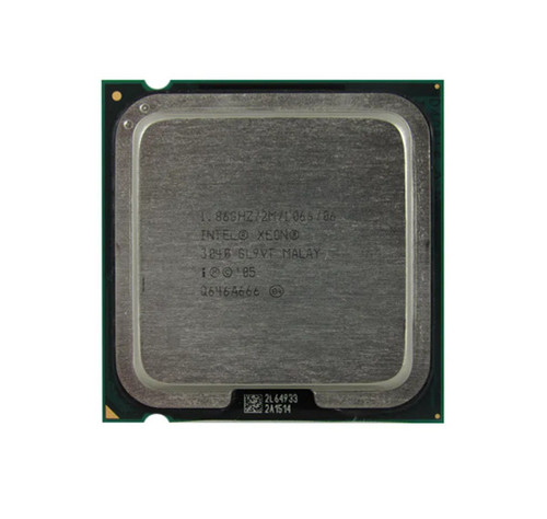 SL9VT - Dell Xeon Dual Core 3040 1.86GHz 2MB L2 Cache 1066MHz FSB Socket LGA-775 65NM 65W Processor