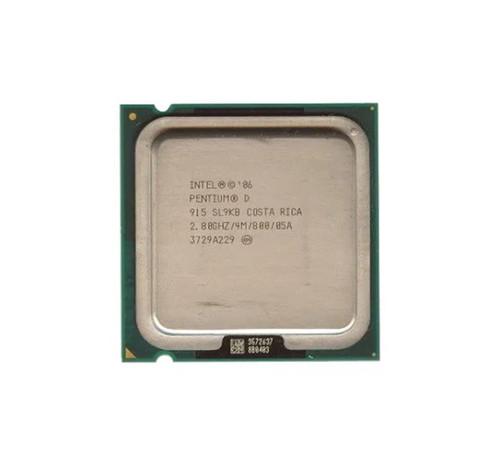 PN099 - Dell 2.80GHz 800MHz FSB 4MB L2 Cache Intel Pentium D Dual Core 915 Processor