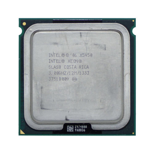 PW856 - Dell 3.0GHz 12MB L2 Cache 1333MHz FSB 45NM Socket LG771 Intel Xeon X5450 Quad Core Processor