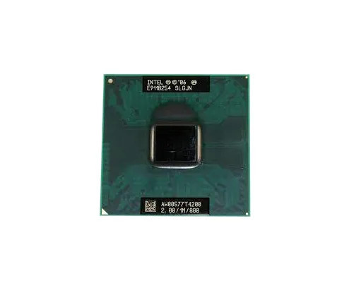 NV1K4 - Dell 2.00GHz 800MHz FSB 1MB L2 Cache Socket PGA478 Intel Pentium T4200 2-Core Processor