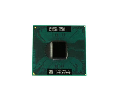 HR014 - Dell 1.73GHz 533MHz FSB 2MB L2 Cache Socket PGA478 Intel Core Duo T2250 2-Core Processor