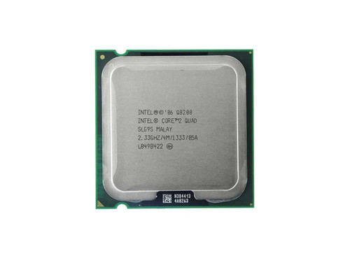 H726R - Dell 2.33GHz 1333MHz FSB 4MB L2 Cache Socket LGA775 Intel Core 2 Quad Q8200 Quad Core Processor
