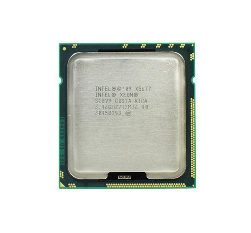 DH9K8 - Dell 3.46GHz L2 Cache 12MB L3 Cache 6.4GT/s QPI Speed Socket FCLGA1366 Intel Xeon X5677 Quad Core Processor
