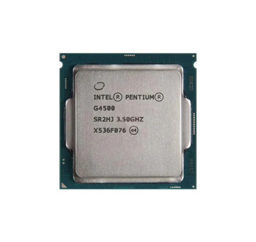 T1U74AV - HP 3.50GHz 8.0GT/s DMI3 3MB L3 Cache Socket FCLGA1151 Intel Pentium G4500 Dual-core 2 Core Processor