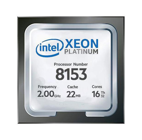 Q5S85A - HPE 2.00GHz 10.40GT/s UPI 22MB L3 Cache Socket 3647 Intel Xeon Platinum 8153 16-Core Processor Upgrade