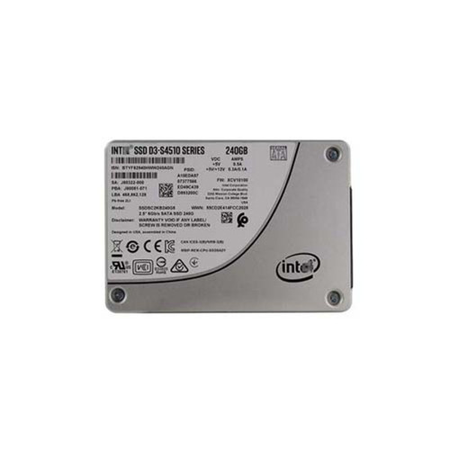 SSDSC2KB240G8 - Intel D3 S4510 240GB Triple-Level Cell SATA 6Gb/s 2.5-Inch Solid State Drive