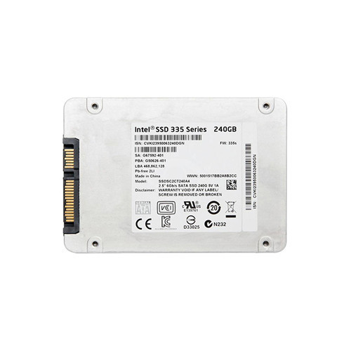 SSDSC2CT240A4 - Intel 335 240GB Multi-Level Cell SATA 6Gb/s 2.5-Inch Solid State Drive