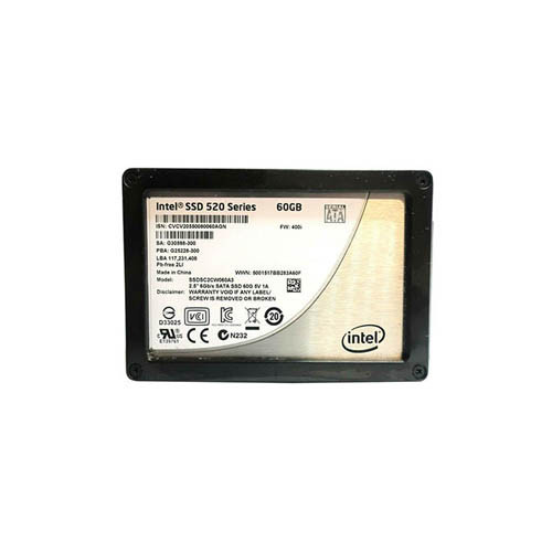 SSDSC2CW060A3 - Intel 520 60GB Multi-Level Cell SATA 6Gb/s 2.5-Inch Solid State Drive
