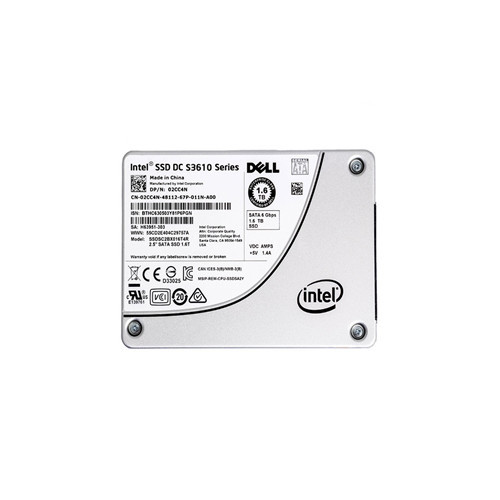 SSDSC2BX016T4R - Intel DC S3610 1.6TB Multi-Level Cell SATA 6Gb/s 2.5-Inch Solid State Drive