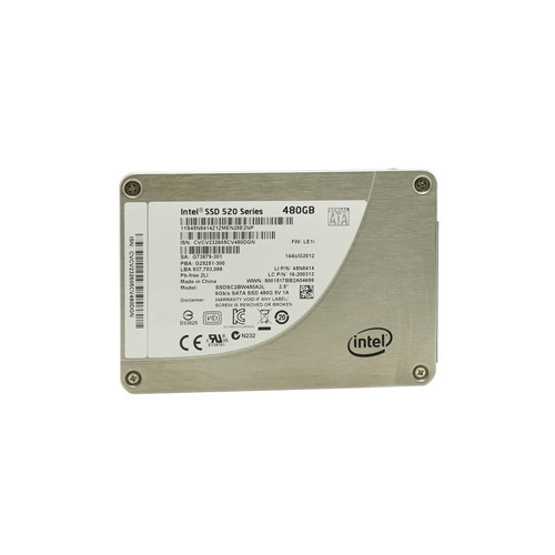 SSDSC2BW480A3L - Intel 520 480GB Multi-Level Cell SATA 6Gb/s 2.5-Inch Solid State Drive