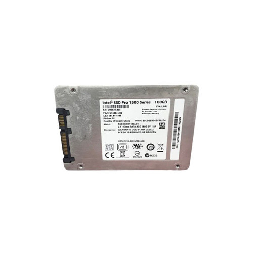 SSDSC2BF180A4H - Intel Pro 1500 180GB Multi-Level Cell SATA 6Gb/s 2.5-Inch Solid State Drive