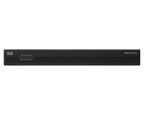ISR4321-AXV/K9 - Cisco 4000 Series 4321 Integrated Service Router 2x 1000Base-T LAN/WAN 1x SFP mini-GBIC 1U Rack-mountable