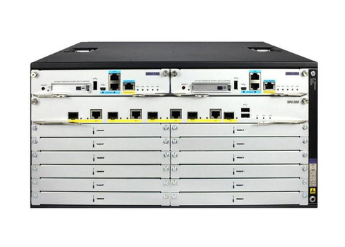 JG402A - HPE FlexNetwork MSR4080 2 x MPU Slots + 8 x HMIM Slots + 4 x PSU Slots + 1 x SPU Slot Router Chassis