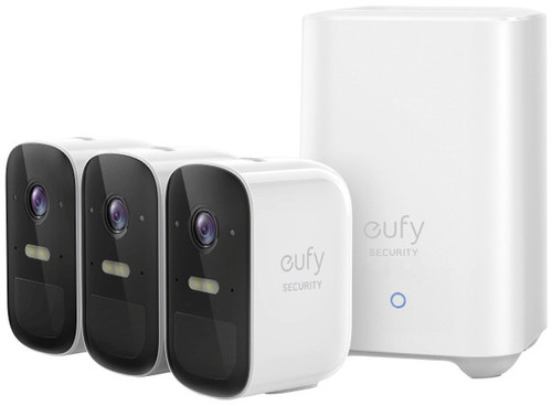 T88323D2 - Anker Innovations Cam 2C 3-Cam Kit Video Server + Camera s wireless Wi-Fi