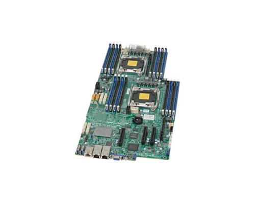 X10DRFR-B - SuperMicro X10DRFR Socket LGA2011 Intel C612 Chipset Dual E5-2600 v3/v4 DDR4 16x DIMM Proprietary Motherboard
